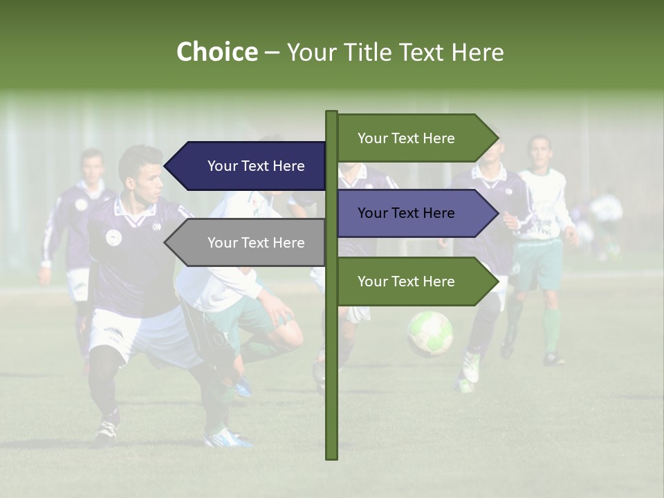 Boys Competition Child PowerPoint Template