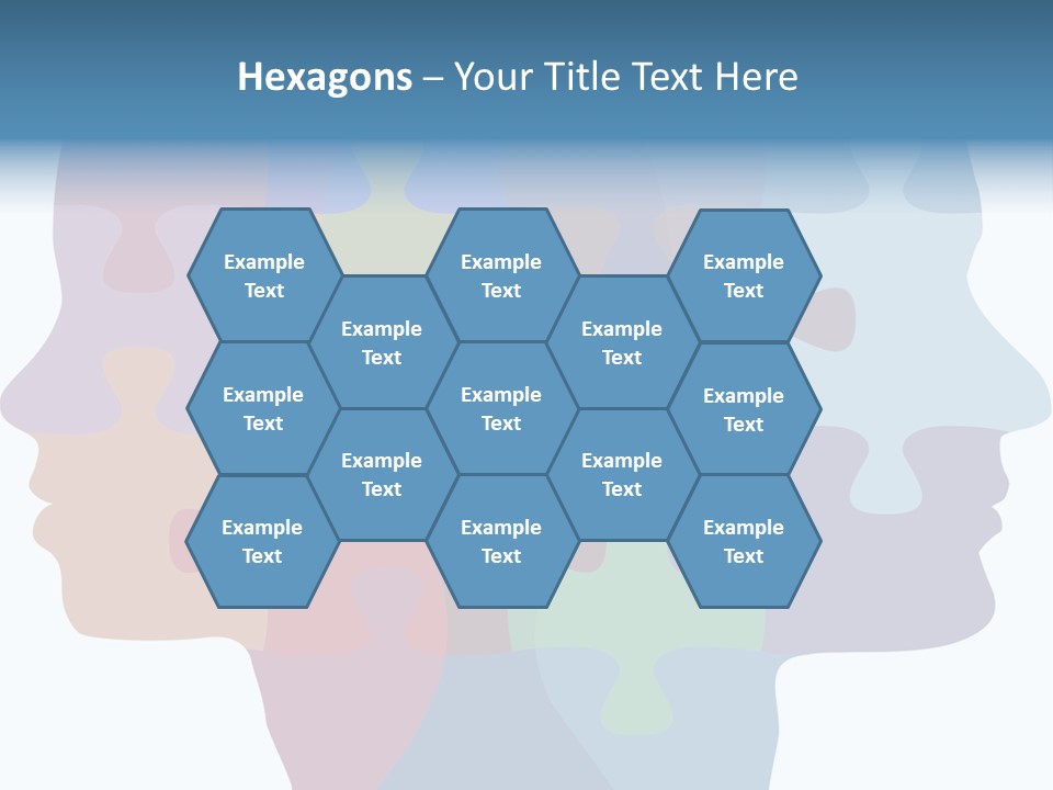 Isolated Psychology Abstract PowerPoint Template
