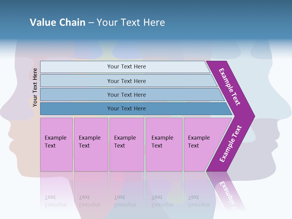 Isolated Psychology Abstract PowerPoint Template