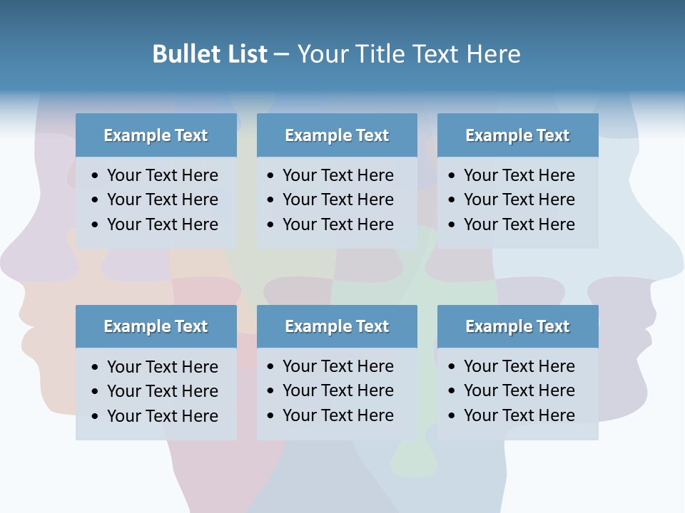 Isolated Psychology Abstract PowerPoint Template