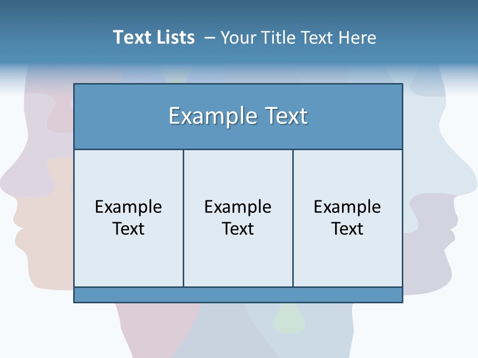 Isolated Psychology Abstract PowerPoint Template