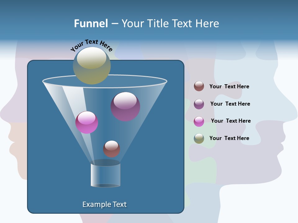 Isolated Psychology Abstract PowerPoint Template