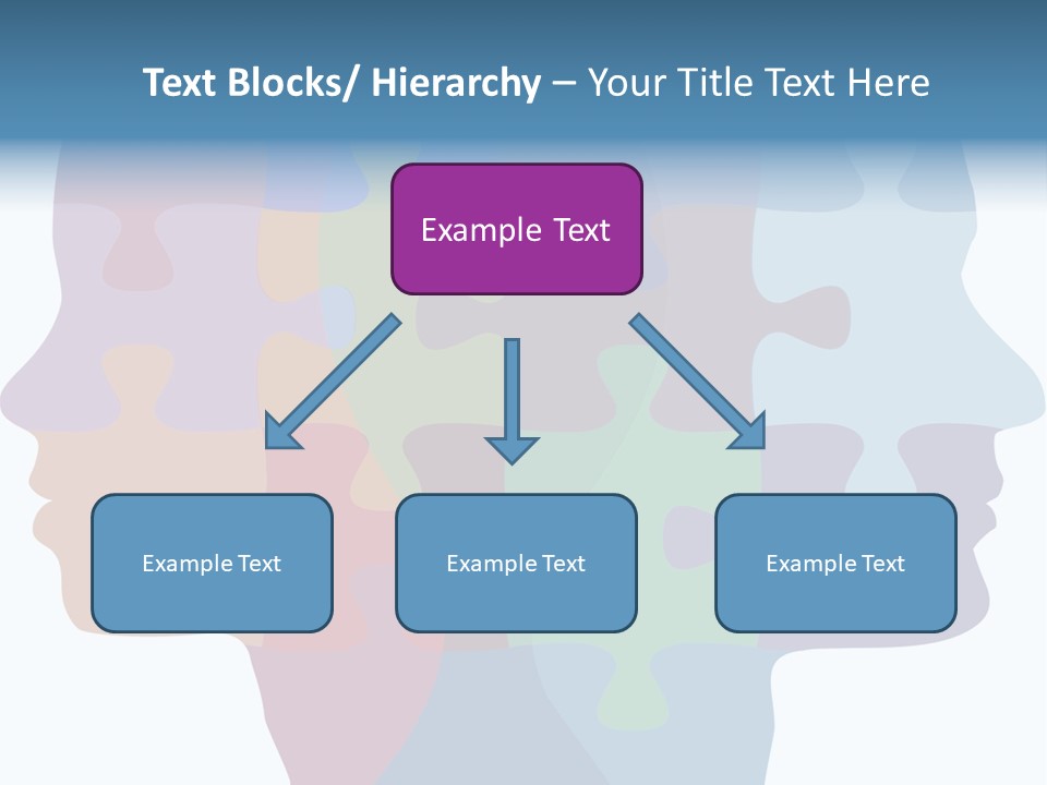 Isolated Psychology Abstract PowerPoint Template