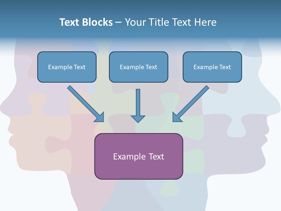 Isolated Psychology Abstract PowerPoint Template
