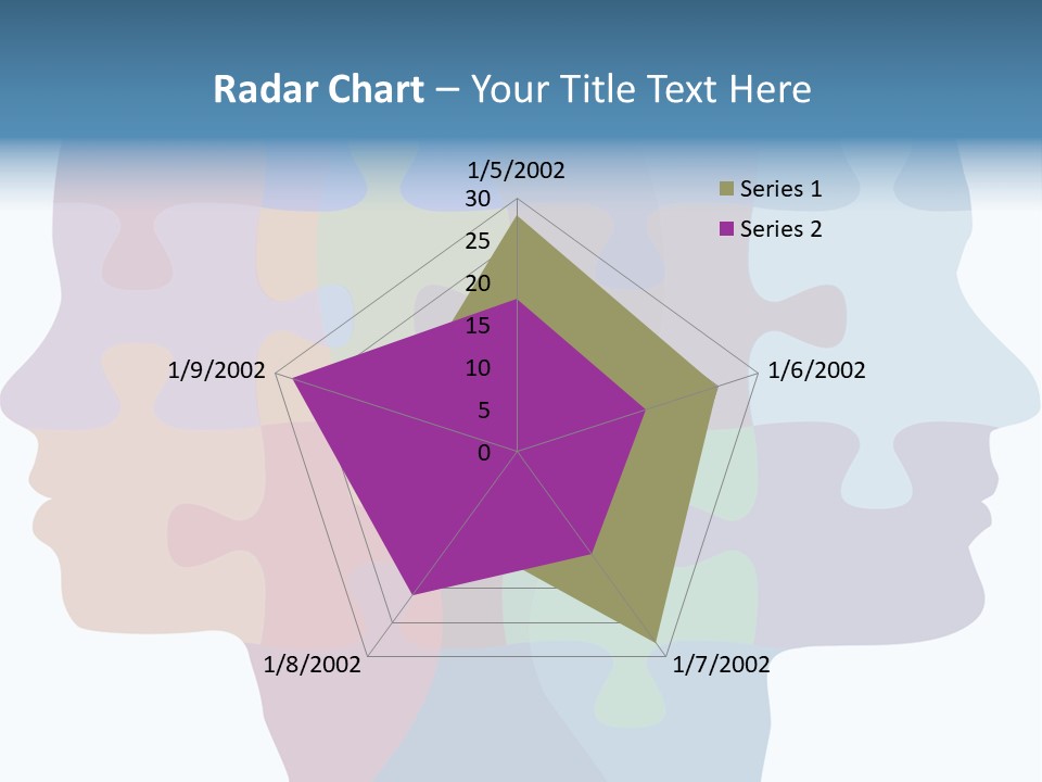 Isolated Psychology Abstract PowerPoint Template