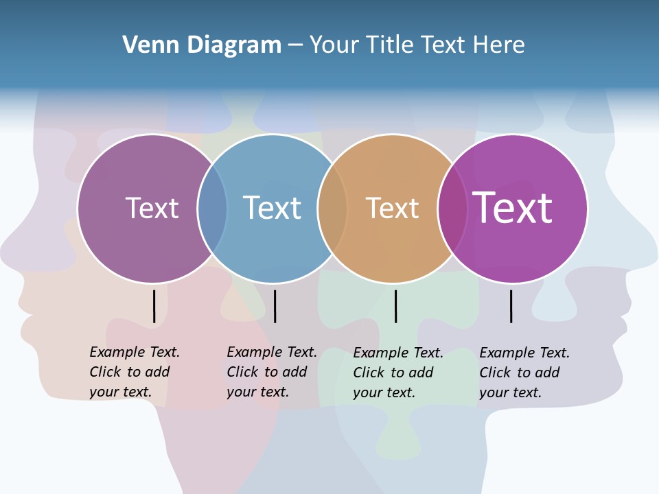 Isolated Psychology Abstract PowerPoint Template