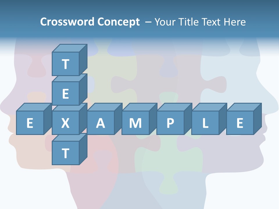 Isolated Psychology Abstract PowerPoint Template