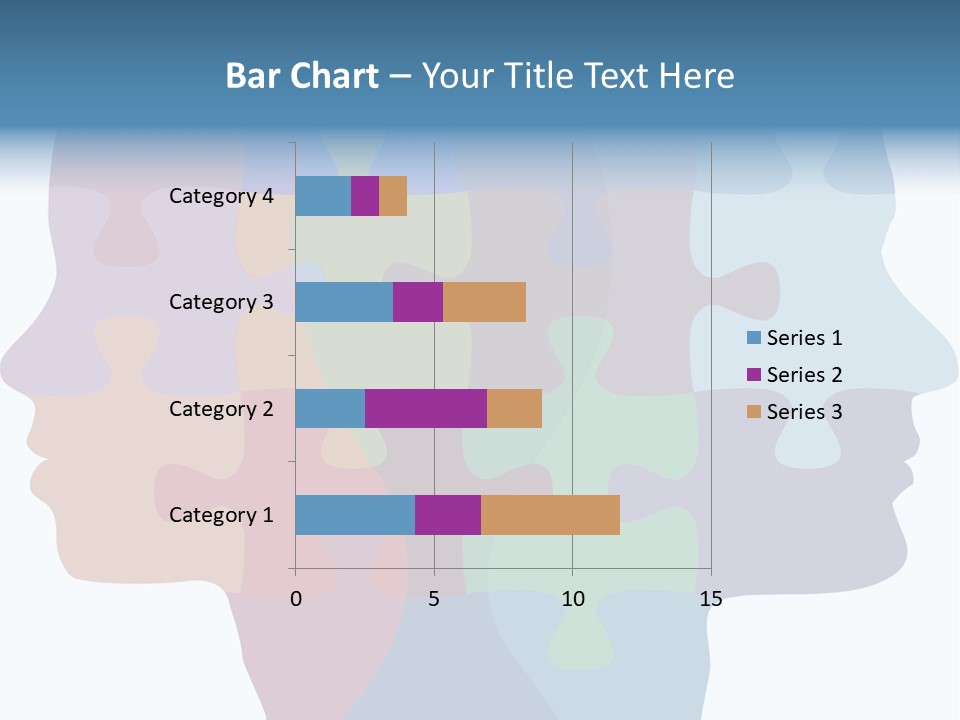 Isolated Psychology Abstract PowerPoint Template