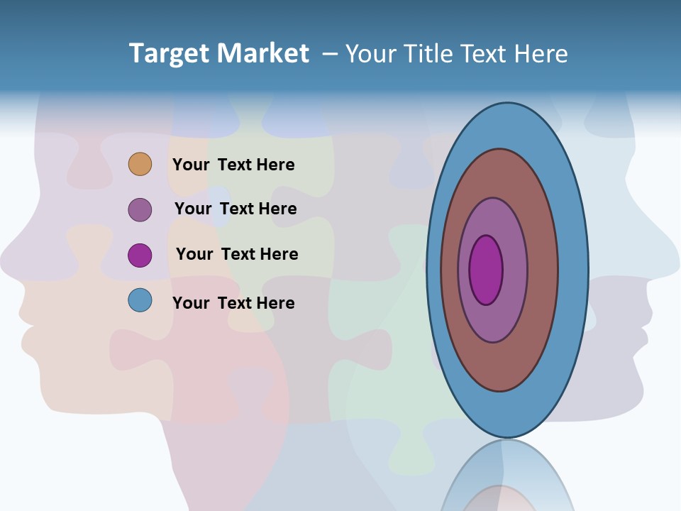 Isolated Psychology Abstract PowerPoint Template