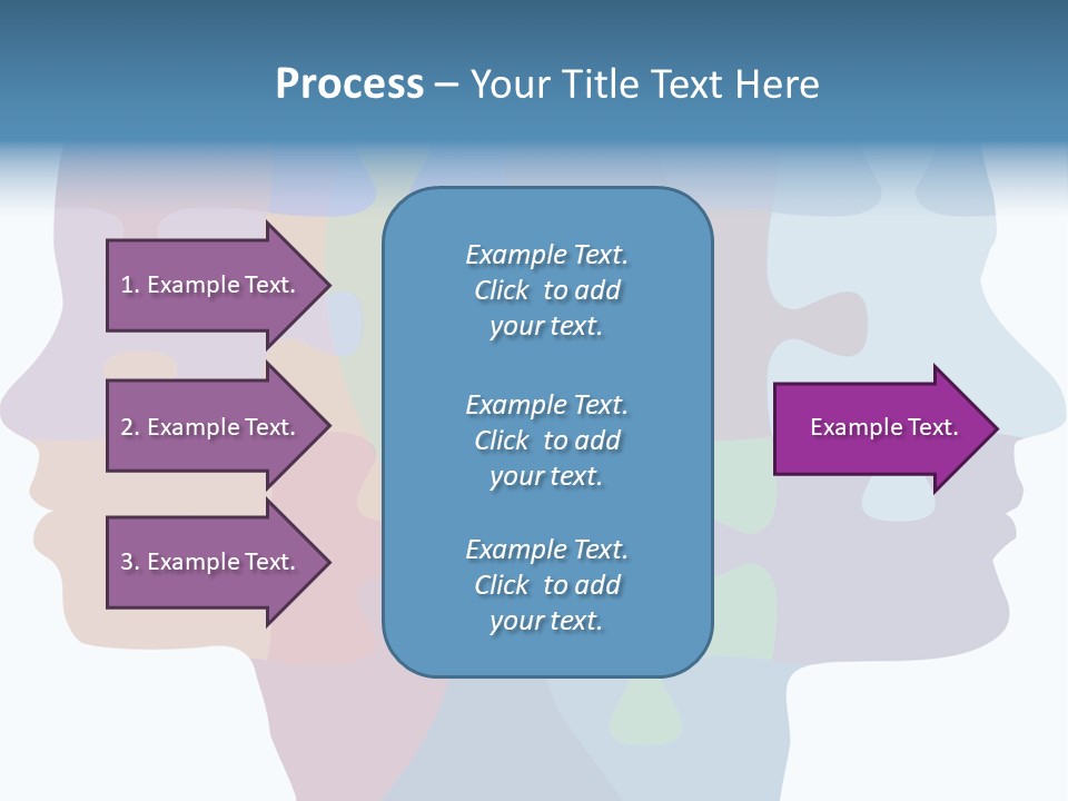 Isolated Psychology Abstract PowerPoint Template