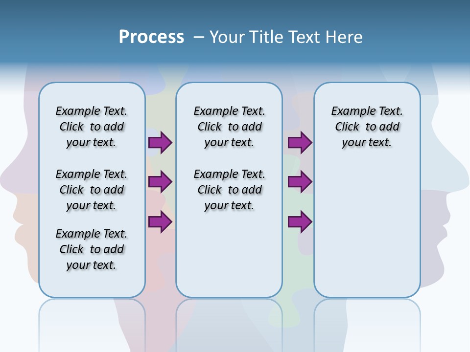 Isolated Psychology Abstract PowerPoint Template