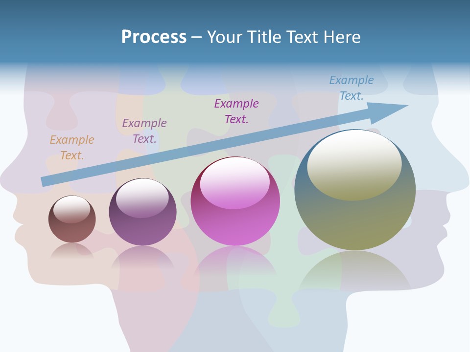 Isolated Psychology Abstract PowerPoint Template