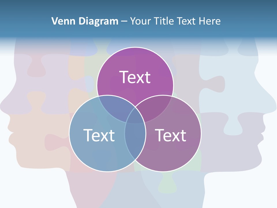 Isolated Psychology Abstract PowerPoint Template