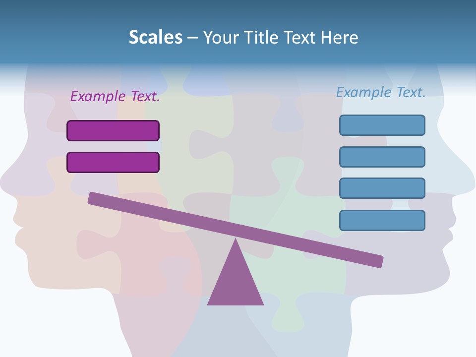 Isolated Psychology Abstract PowerPoint Template