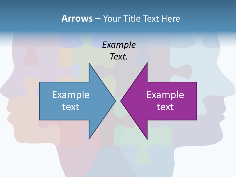 Isolated Psychology Abstract PowerPoint Template