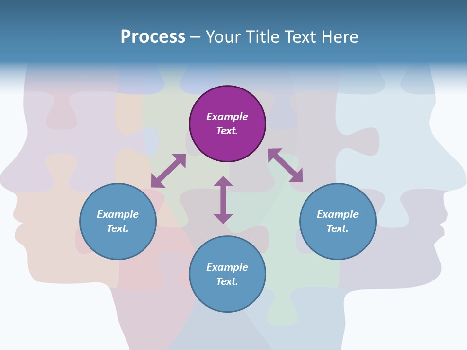 Isolated Psychology Abstract PowerPoint Template