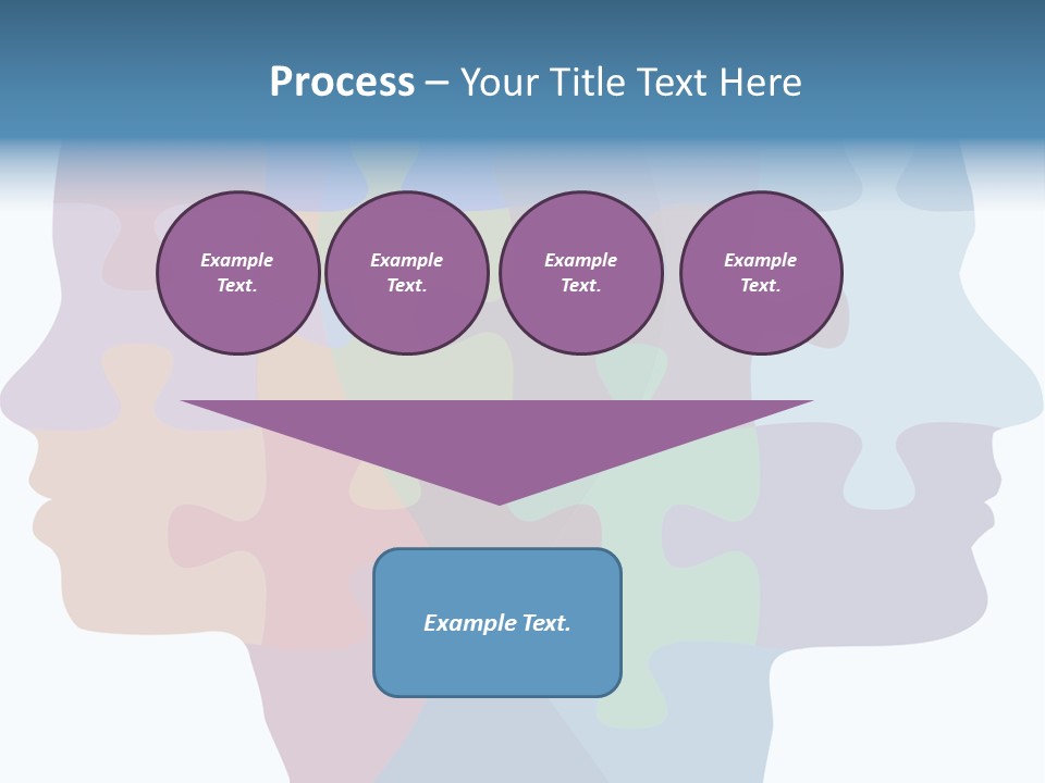 Isolated Psychology Abstract PowerPoint Template