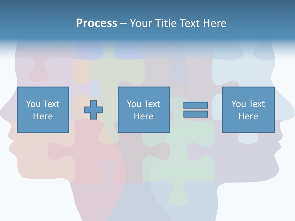 Isolated Psychology Abstract PowerPoint Template