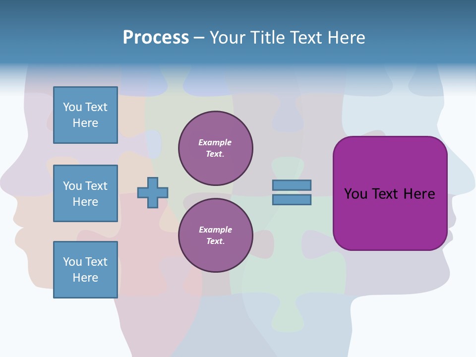 Isolated Psychology Abstract PowerPoint Template