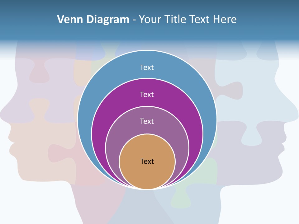 Isolated Psychology Abstract PowerPoint Template