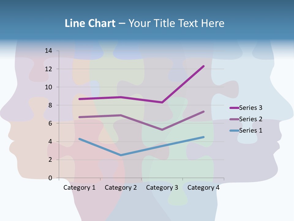 Isolated Psychology Abstract PowerPoint Template