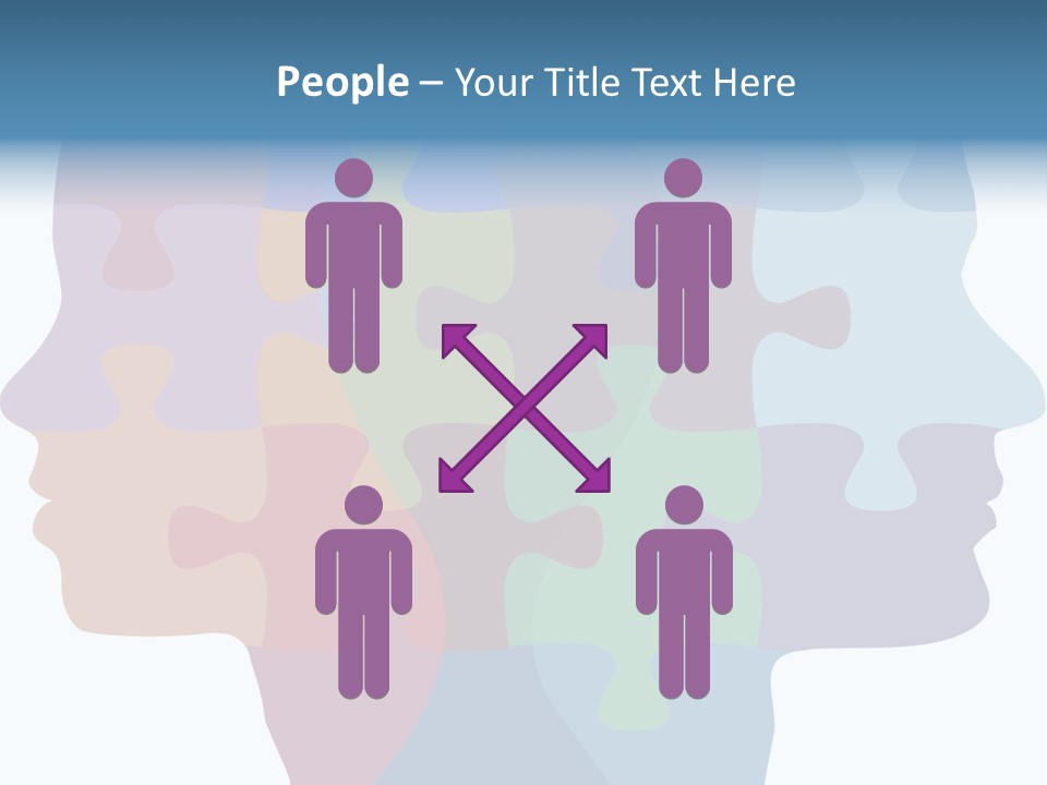 Isolated Psychology Abstract PowerPoint Template