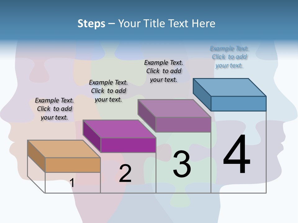 Isolated Psychology Abstract PowerPoint Template