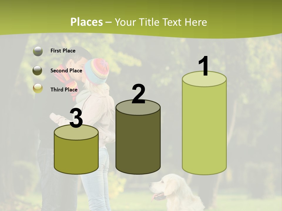 Guy Scene Hug PowerPoint Template