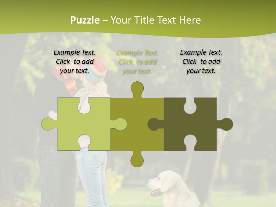 Guy Scene Hug PowerPoint Template