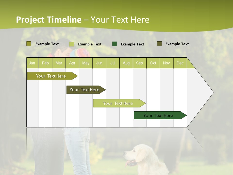 Guy Scene Hug PowerPoint Template