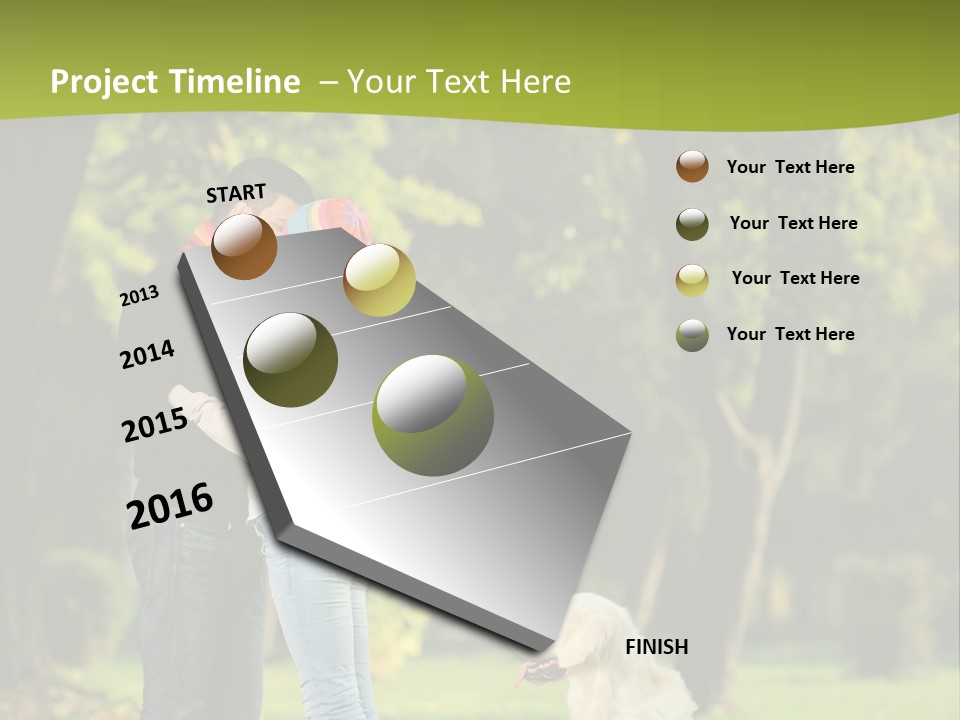 Guy Scene Hug PowerPoint Template
