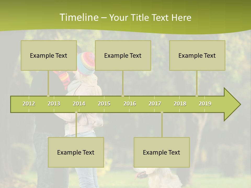 Guy Scene Hug PowerPoint Template