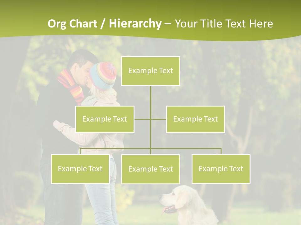 Guy Scene Hug PowerPoint Template