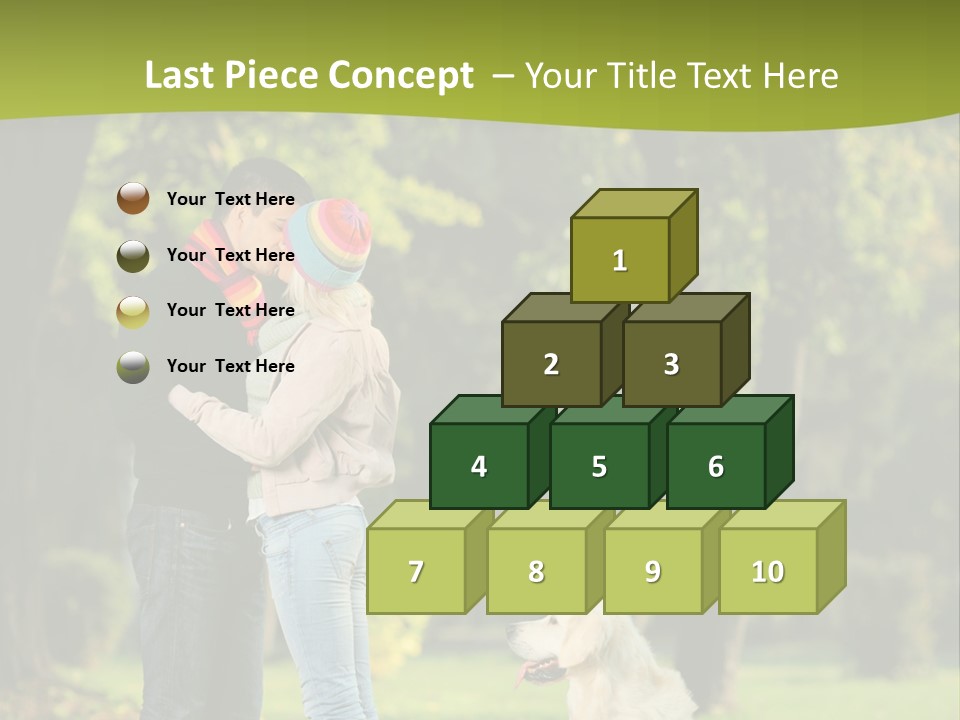 Guy Scene Hug PowerPoint Template