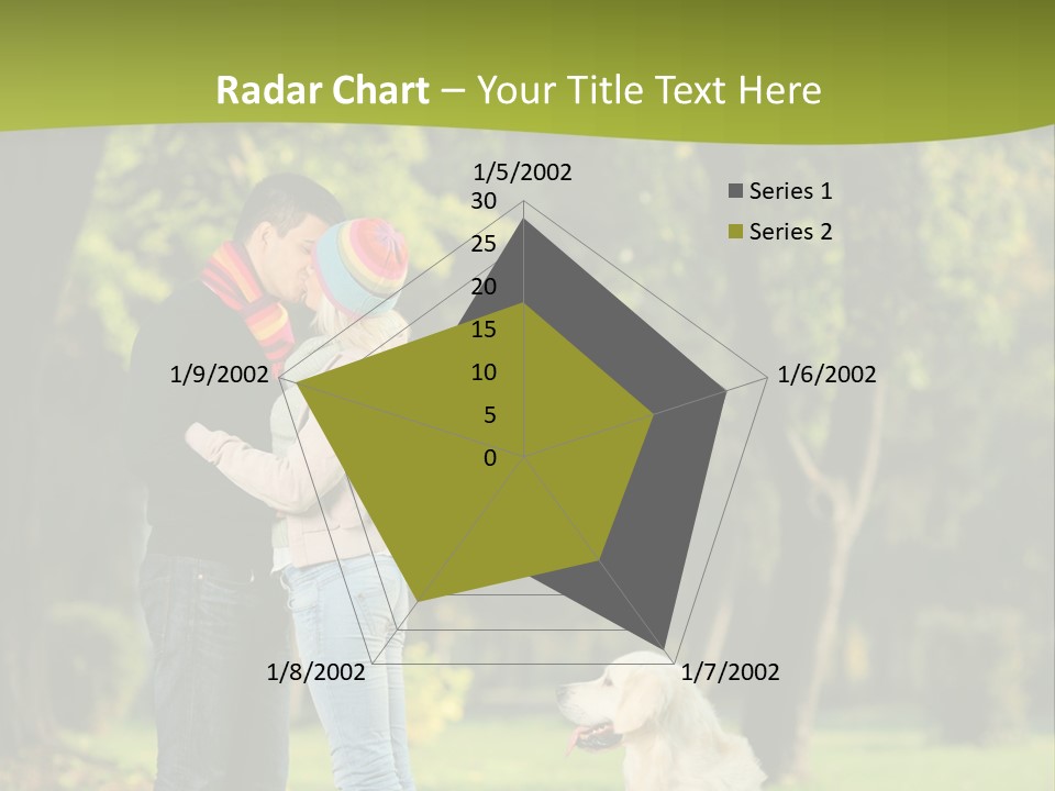 Guy Scene Hug PowerPoint Template