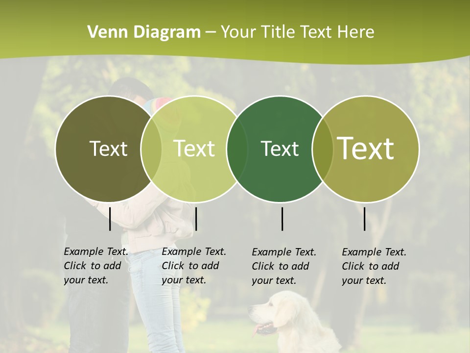 Guy Scene Hug PowerPoint Template