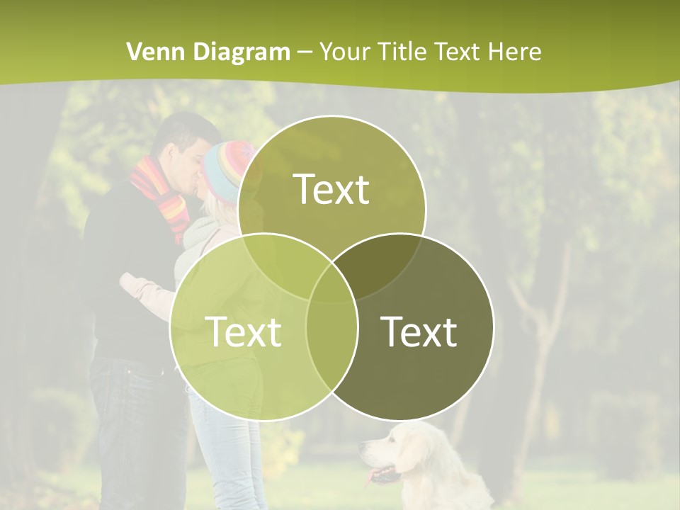 Guy Scene Hug PowerPoint Template