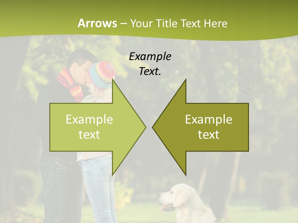 Guy Scene Hug PowerPoint Template