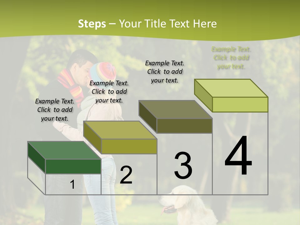 Guy Scene Hug PowerPoint Template