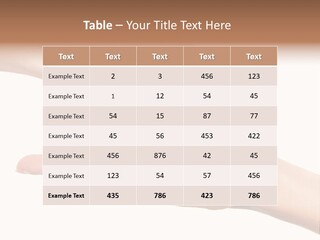 Care Love Fist PowerPoint Template