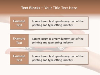 Care Love Fist PowerPoint Template