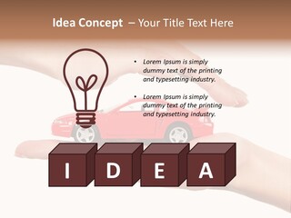 Care Love Fist PowerPoint Template