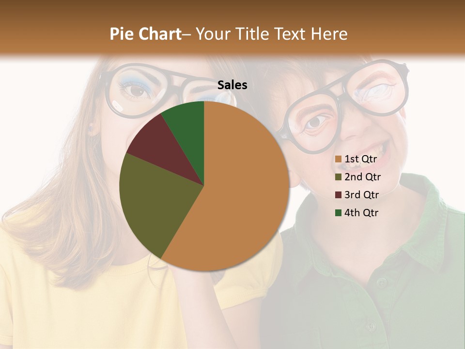 Eyes Fun Girl PowerPoint Template