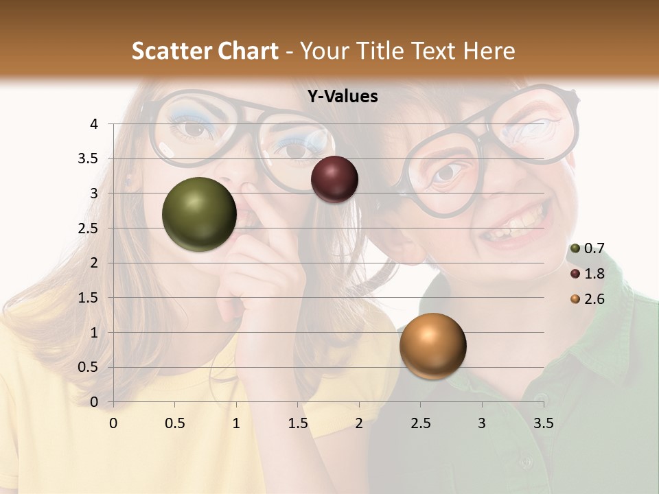 Eyes Fun Girl PowerPoint Template