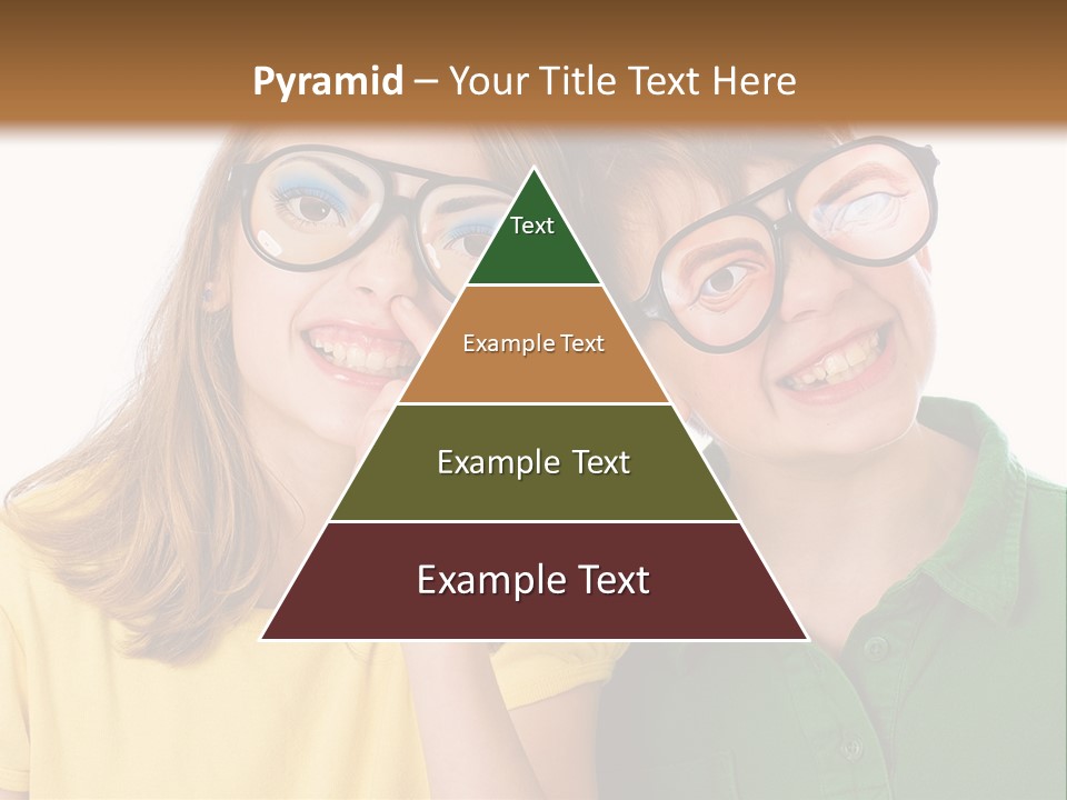 Eyes Fun Girl PowerPoint Template