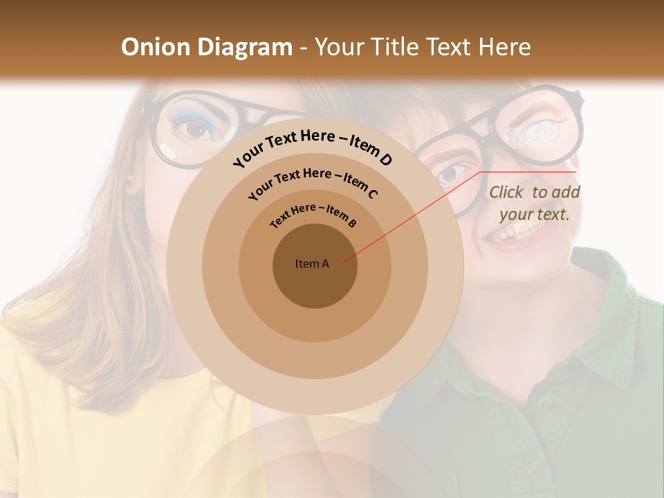 Eyes Fun Girl PowerPoint Template