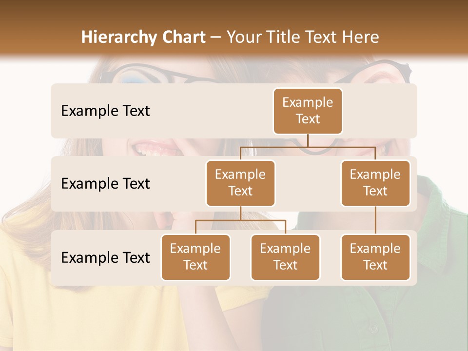 Eyes Fun Girl PowerPoint Template