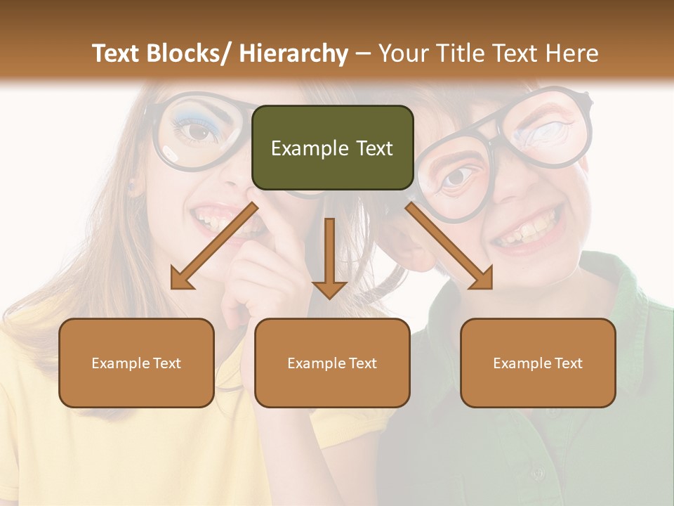 Eyes Fun Girl PowerPoint Template