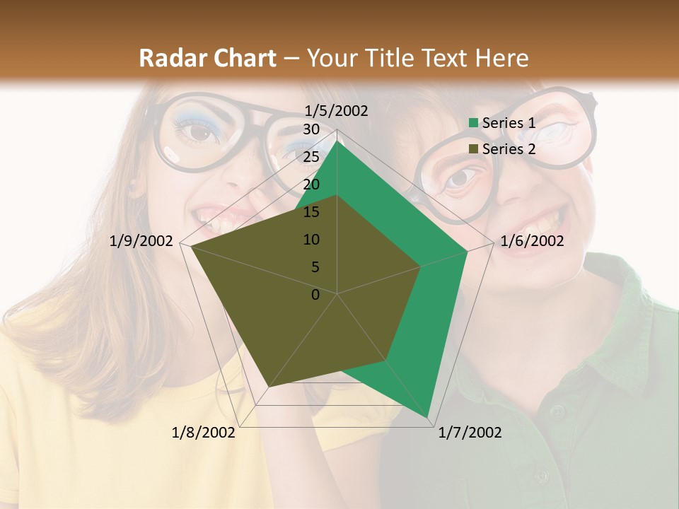 Eyes Fun Girl PowerPoint Template