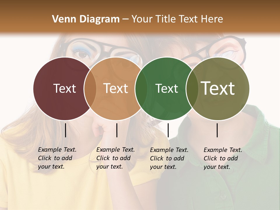 Eyes Fun Girl PowerPoint Template